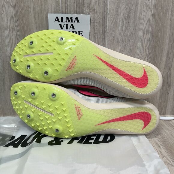 Nike Zoom Mamba 6 Sail Pink Track & FieldSpikes DR2733-101 Men’s Size 12